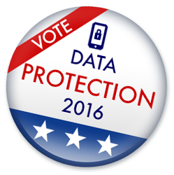 Data Protection button